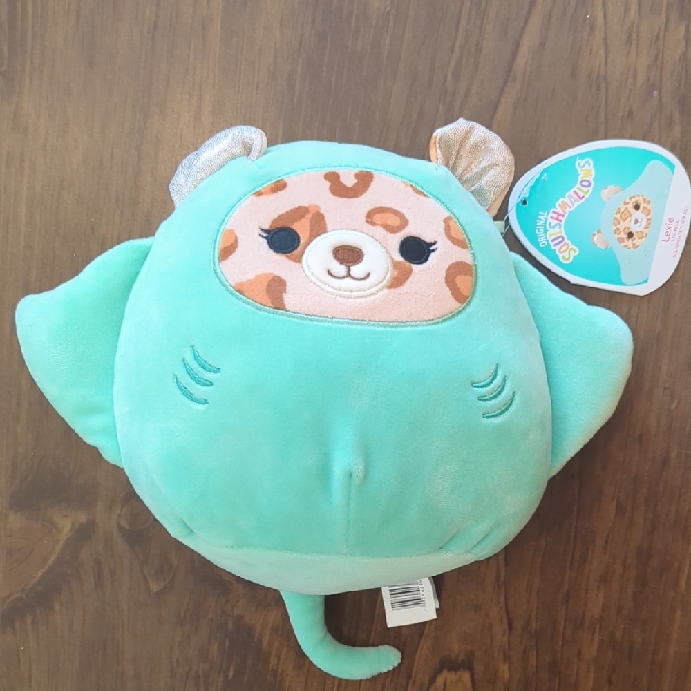 Squishmallows Lexie The Cheetah In Stingray Costume Plush Toy 7.5"